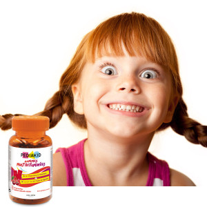 Gommes multivitaminés enfants - Vitamines et minéraux - Pediakid
