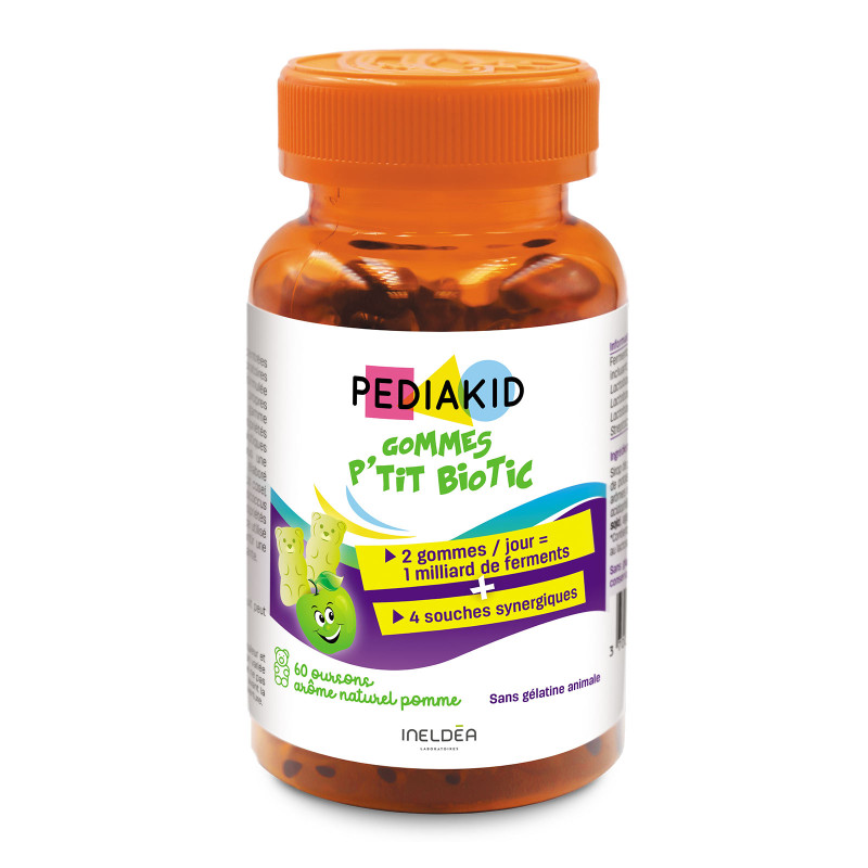 PEDIAKID® Gommes Probiotiques Enfants -Ineldea