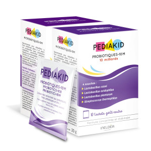 Pediakid Probiotiques - 10M - Compléments enfants - Lots de 2
