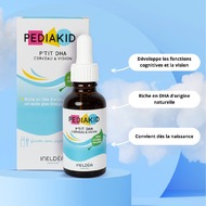 🌟 Nouveauté PEDIAKID® : P’tit DHA Cerveau & Vision, la première formule sans additif, riche en DHA d’origine naturelle, spécialement conçue pour les bébés dès la naissance ! 🍼👶

Le DHA, un acide gras Oméga 3 essentiel, soutient le développement du cerveau et de la vue de votre bébé. Avec P’tit DHA, vous lui offrez un apport optimal pour grandir en pleine forme dès ses premiers jours. 🌱✨

Faites confiance à PEDIAKID® pour accompagner bébé dans ses premières étapes avec une formule naturelle et adaptée.

.
.
.
.
#ptitdha #cerveau #vision #enfant #brain #kids #bebe #pediakid #famille #systemeimmunitaire #DHA #santénaturelle #naturel #bébé #viedebébé