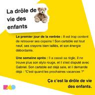 Le jour de la rentrée, c'est la fête 🎉 : tout est neuf, les copains sont là, et l'énergie est au max ⚡. Une semaine plus tard, la règle est en morceaux, le stylo rouge introuvable 🖍️, les disputes commencent, et le cartable a déjà pris cher 🎒. Et il ne pense qu'à une chose : ""C'est quand les prochaines vacances ?"" 😅

Et chez vous, c'est comment ? 🤔

.
.
.
.

#humour #mdr #drole #lol #rire #fun #ptdr #blague #rigolo #marrant #parents #enfant #école #rentréescolaire #rentré2024